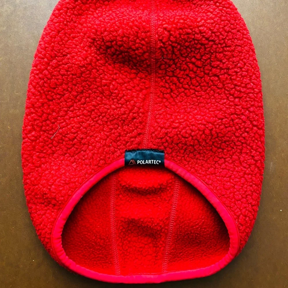 RARE SUPREME POLARTEC SKI MASK RED/WHITE